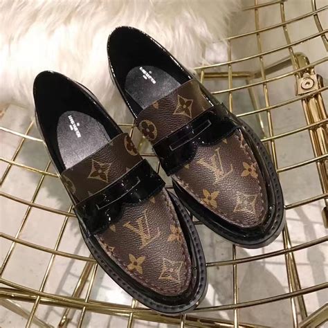 louis vuitton brown logo loafers|Louis Vuitton shoes.